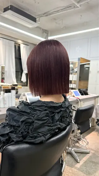 ショート mina★ボブcut 透明感color🥣のヘアスタイル