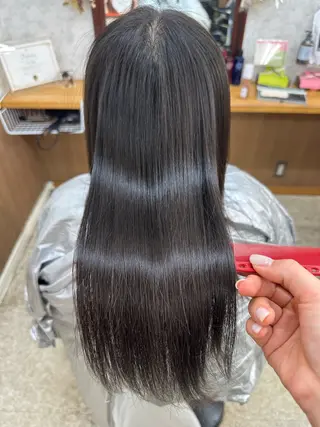 ロング パーマ 髪質改善のプロ✨りな さんのヘアスタイル