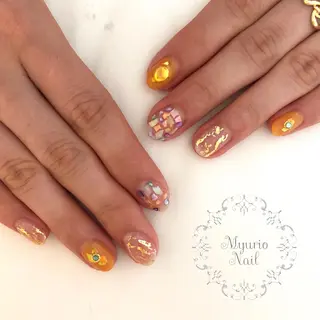 ネイル Sympa 𝓜iwako🐰ᩚのネイルデザイン