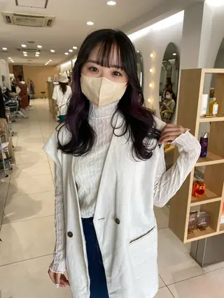 ロング カラー 🍀透明感抜群🍀/ ハイトーンカラーのヘアスタイル