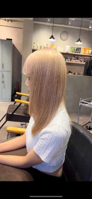 セミロング カラー 佐藤優太朗 似合わせ/髪質改善のヘアスタイル