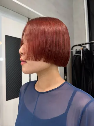 ショート 韓国ヘア/ハイトーン RYUSEIのヘアスタイル