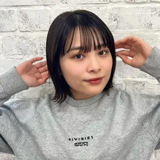 ショート 🎧パーソナルケア/ 透明感カラー/ミユのヘアスタイル