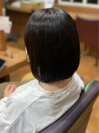 カラー TJ天気予報 鈴木優月のヘアスタイル