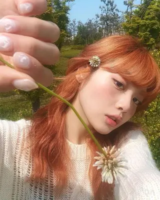ロング *⋆꒰ঌまろやか暖色 まな🥣🪽のヘアスタイル