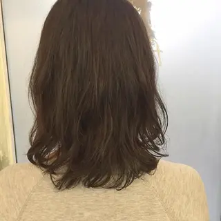 ミディアム パーマ N°+aero 🦔近藤　のぞみ🦔のヘアスタイル