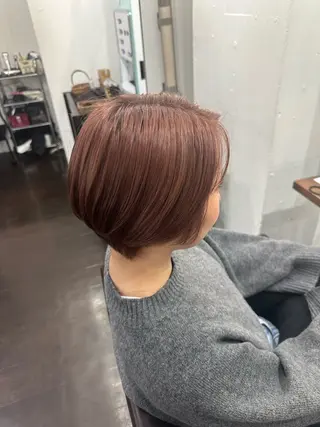 カラー 名駅/艶カラー/原田 永遠のヘアスタイル