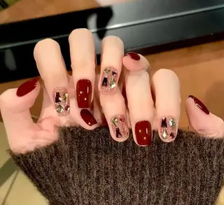 ネイル スカルプ長さ出し専門店　MIMI nailsalon 上野店所属・RIN Amiのネイルデザイン