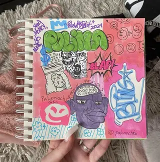 セミロング カラー ヘアアレンジ なつき/艶ピンク/ girly hairのヘアスタイル