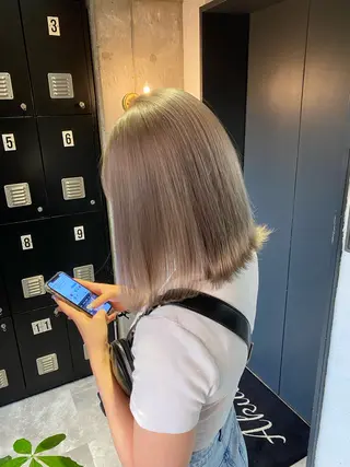 ミディアム カラー 🌻Insta指名 NO.1🌻Shoのヘアスタイル