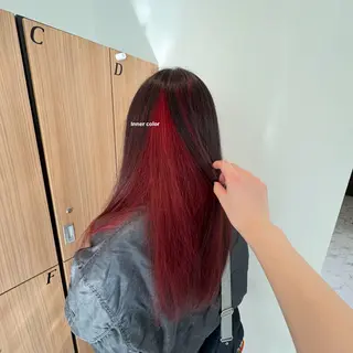 ロング カラー Nene エクステモデル募集中のヘアスタイル