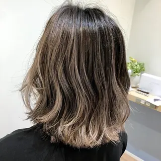 ミディアム 【店長】大根 亮太のヘアスタイル