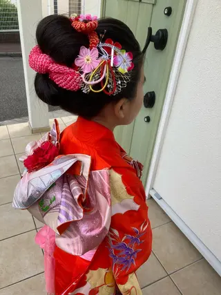 ヘアアレンジ 🌸アロマーム🌸 💐のヘアスタイル