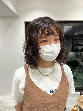 ミディアム zoey kego所属・zoey centuryのヘアスタイル