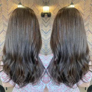 ロング カラー tocca 💜石田愛結💜のヘアスタイル