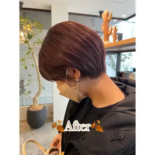 ショート カラー Kana 🍋 ハイトーン【高円寺】のヘアスタイル