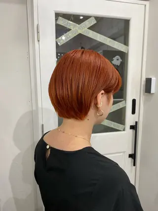 ショート 楓🦋韓国系レイヤー / 透明感カラー🤍のヘアスタイル