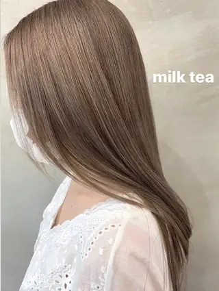 セミロング カラー 🫧透明感カラー🫧 OIKAWAのヘアスタイル