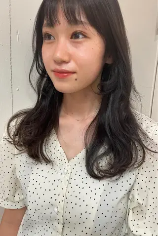 ロング レイヤーカット/ 透明感カラーmikuのヘアスタイル