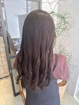 パーマ 透明感カラー✨艶髪 制作🌱山根あゆみのヘアスタイル