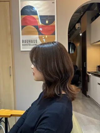 ミディアム lou  by  revo所属・カット無料❗️🫧 由姫🫧のヘアスタイル
