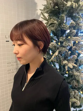 ショート 柔らかベージュ🩰/ 新潟駅/くるみのヘアスタイル