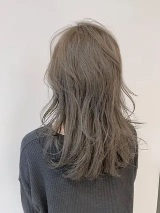 ミディアム カラー リピート率No.1✨ ユウキのヘアスタイル