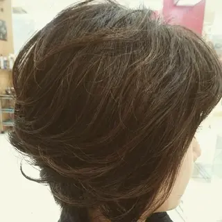 ショート パーマ 仲村 友孝のヘアスタイル