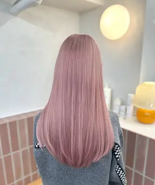 ロング DX渋谷所属・カラー特化美容師 サトウリュウマのヘアスタイル