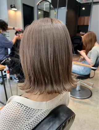 ミディアム カラー La fith hair lov.駅家店【ラフィス ヘアー ロブ】所属・Lafithhair lov. 福山駅家店のヘアスタイル