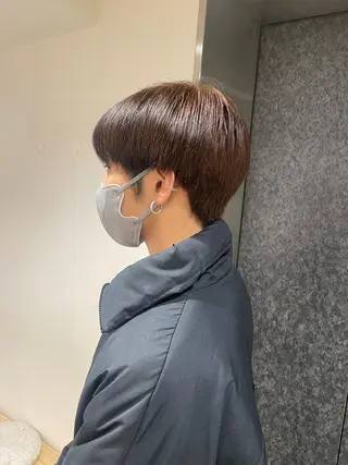 ショート soyon心斎橋所属・♡透明感/艶カラー/ M a I ♡のヘアスタイル