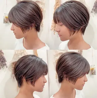 ショート 丸みボブ　ショート ｍａｎａｍｉのヘアスタイル
