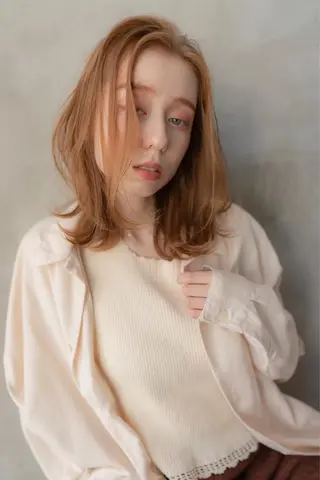 ミディアム 💘MICOTO藤沢 髪質改善ブリーチ💘のヘアスタイル