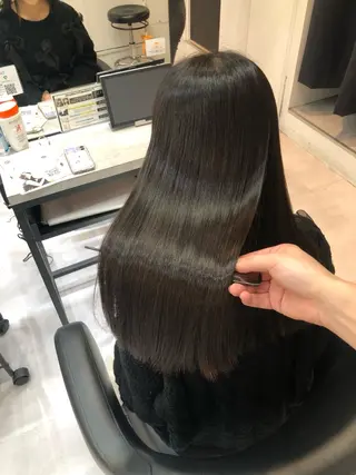 ロング カラー 🦋レイヤー✖︎ 髪質改善🦋リョウヤのヘアスタイル