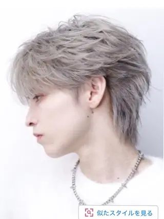 メンズ 湯口 阿希子のヘアスタイル