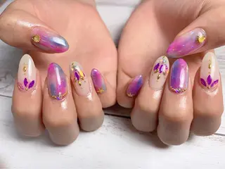 ネイル 菅野 愛花のネイルデザイン