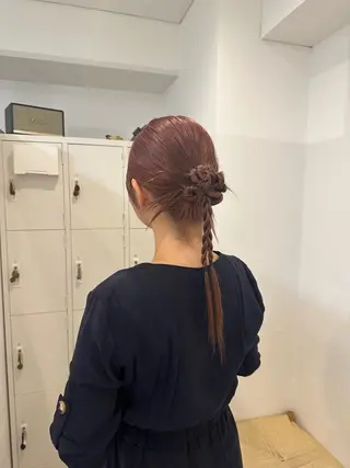 ヘアアレンジ 梅田/柔らかカラー/ オオハシ リナコのヘアスタイル