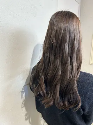 ロング カラー 🤍Nozomi/ オリーブカラー🌿のヘアスタイル