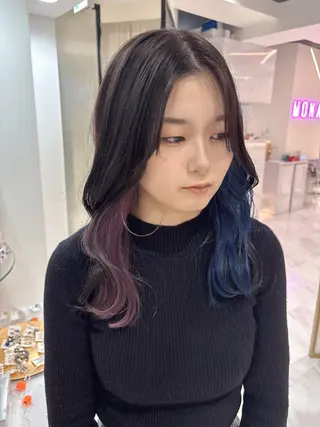 ミディアム カラー 🍒 MONA SAYAKA 🍒のヘアスタイル