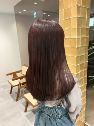 ロング misato 🩶カラーモデル募集のヘアスタイル