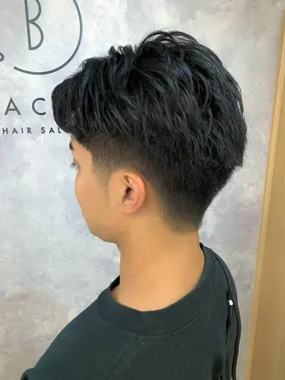 メンズ ショート 桜木町2分/くびれ /ボブ/ナチュラルのヘアスタイル