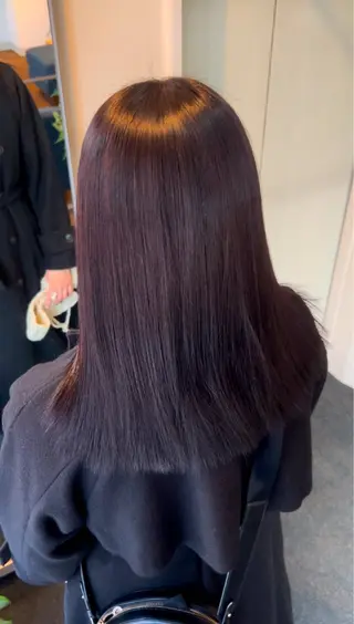 セミロング カラー yunosuke/艶 カラーw-salonのヘアスタイル