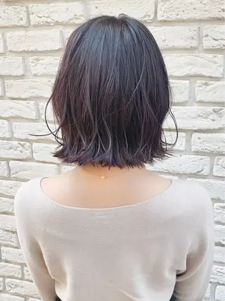 カラー ROAMERomo tesandoのぞみのヘアスタイル