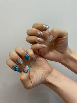 ネイル GO TODAY SHAiRE SALON  岡山店所属・SUE; タケウチのネイルデザイン