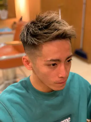 ショート メンズ HOMMEHAIR4所属・砂川 太成のヘアスタイル