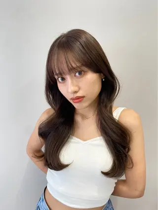 ロング 🫧韓国風レイヤー カット強化‼️りりかのヘアスタイル