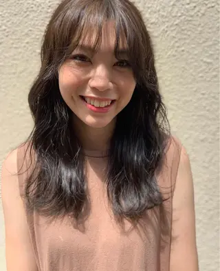 セミロング ♡ma ki♡のヘアスタイル