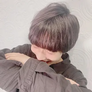 ショート カラー メンズ 中江 柊のヘアスタイル