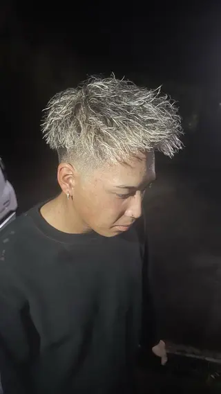 カラー パーマ メンズ DAMDEE TOKYO HAIR LOUNGE 上野本店所属・メンズ特化/フェード /パーマ/かいりのヘアスタイル