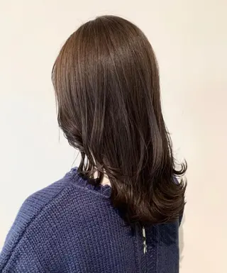 ミディアム カラー 【艶カラー】 STYLE 和泉俊希のヘアスタイル